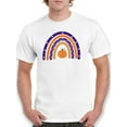 thumbnail image 1 of Halloween Rainbow W Pumpkin T-Shirt Men -Image by Shutterstock, Male Medium, 1 of 4