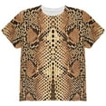 thumbnail image 1 of Halloween Rattlesnake Snake Snakeskin Costume All Over Youth T Shirt Multi YMD, 1 of 2