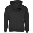 thumbnail image 1 of Halloween Raven Lunatic Mens Hoodie Charcoal Heather 2XL, 1 of 1