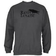 thumbnail image 1 of Halloween Raven Lunatic Mens Sweatshirt Deep Heather 2XL, 1 of 1