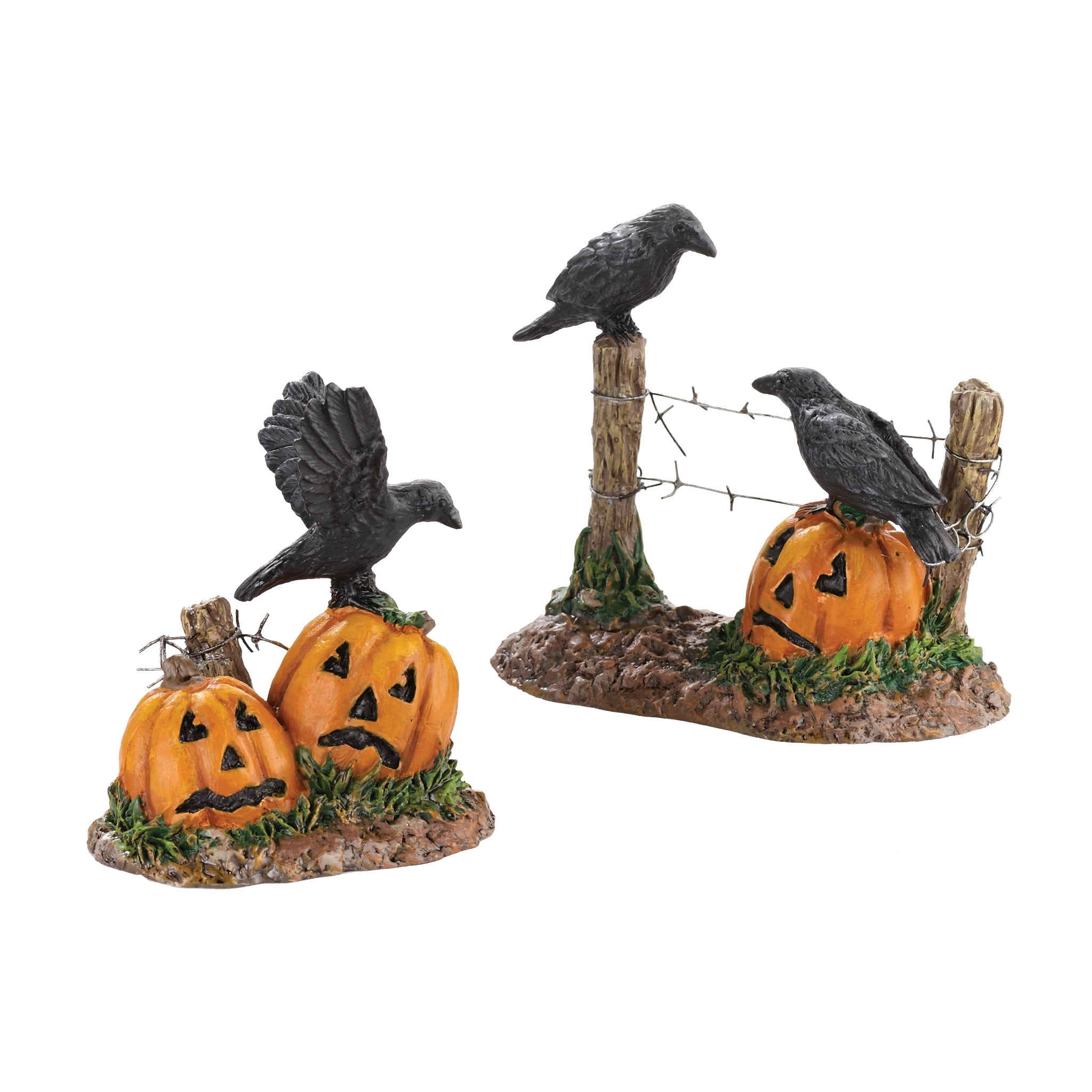 Department 56 Village Halloween Halloween Ravens Accessory Figurine 1.77in H