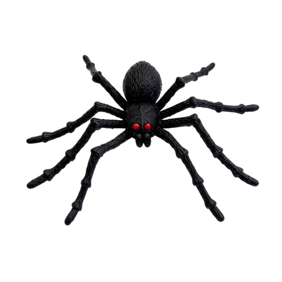 Halloween Realistic Large Spider Decoration Prop House Party Black Widow Giant, Halloween Decor,Festival Decorations,Wall, Window, Corner Decorations,1pcs, B