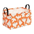 thumbnail image 1 of Halloween Rectangle Storage Basket with Handles,Collapsible Storage Bin,ks Box,Gift Basket E, 1 of 9