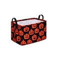 thumbnail image 1 of Halloween Rectangle Storage Basket with Handles,Collapsible Storage Bin,ks Box,Gift Basket F, 1 of 8
