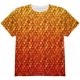 thumbnail image 1 of Halloween Red Fire Dragon Rider Armor All Over Youth T Shirt Multi YLG, 1 of 2