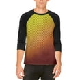 thumbnail image 1 of Halloween Red Fire Dragon Scales Costume Mens Raglan T Shirt, 1 of 2