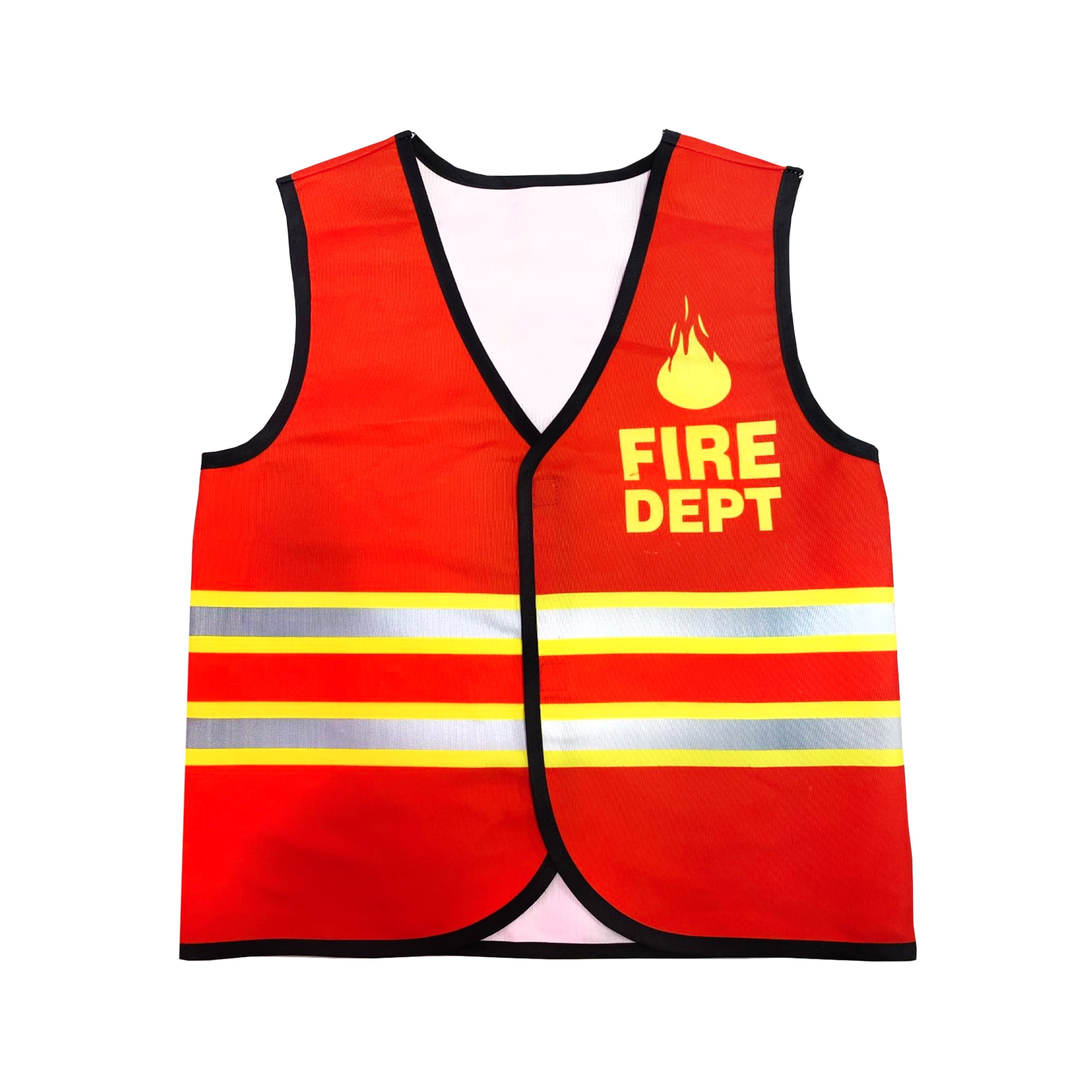 Halloween Red Firefighter Vest for Children, One Size, Unisex, by Way To Celebrate
