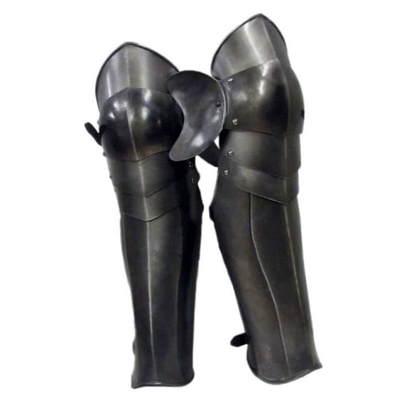 Halloween Reenactment LARP Armor Articulated Greaves Leg Armor