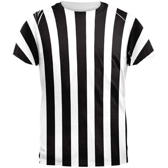 Halloween Referee All Over Adult T-Shirt - Medium