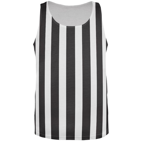 Halloween Referee All Over Adult Tank Top - X-Large