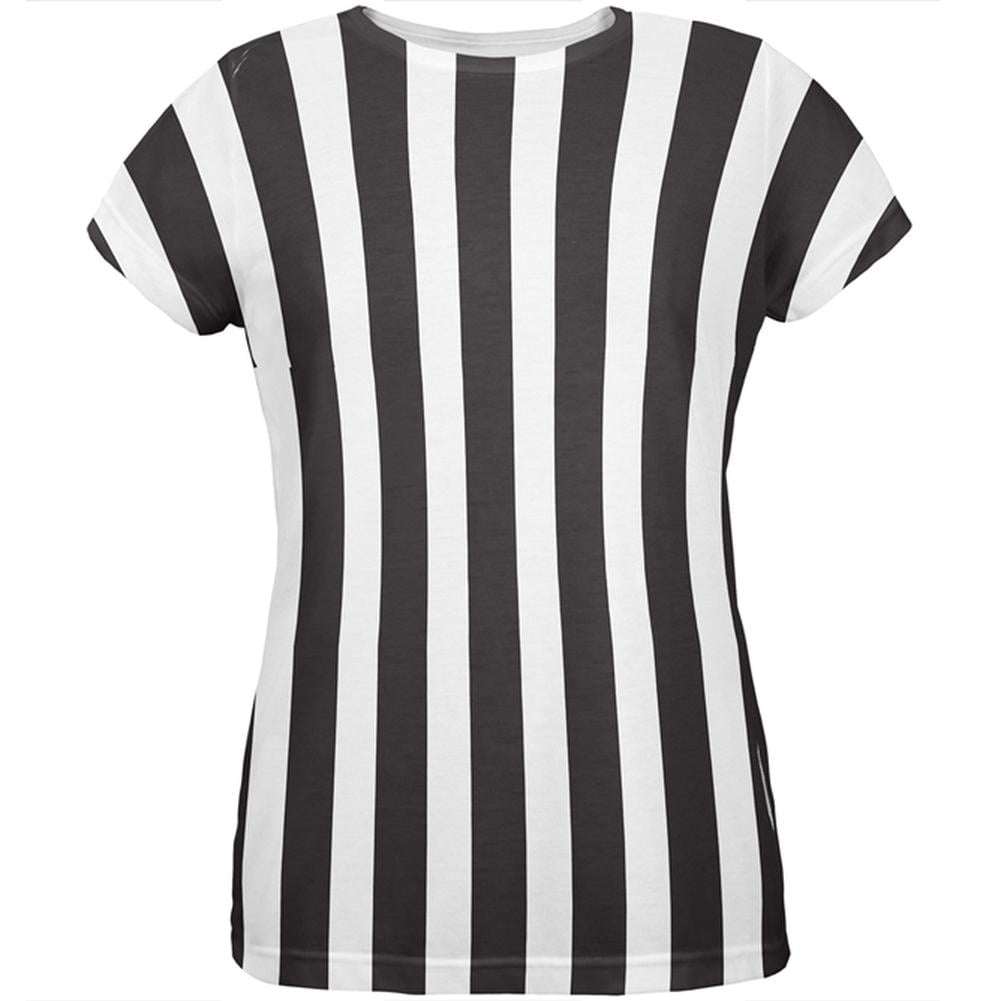 Halloween Referee Costume All Over Womens T Shirt Multi MD