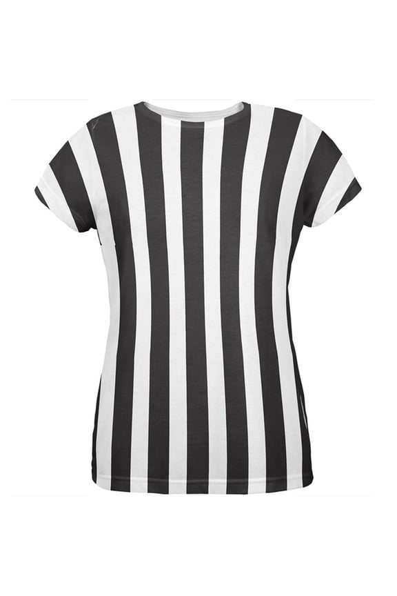 Halloween Referee Costume All Over Womens T Shirt Multi SM