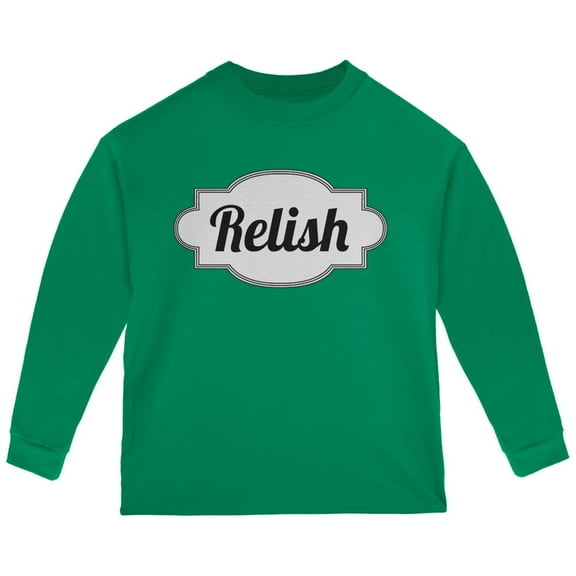 Halloween Relish Costume Green Toddler Long Sleeve T-Shirt - 4T