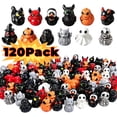 thumbnail image 1 of Halloween Resin Figurines Set - 128pcs Bulk Mini Ducks Decor for Halloween Christmas Party Decor, 1 of 8