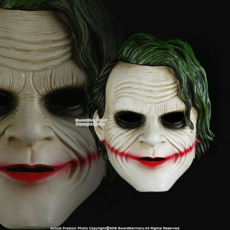 Halloween Resin Joker Mask Adults Costume Party Props Masks Character