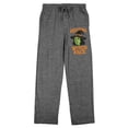 thumbnail image 1 of Halloween "Resting Witch Face" Women's Heather Gray Sleep Pajama Pants - Large, 1 of 6