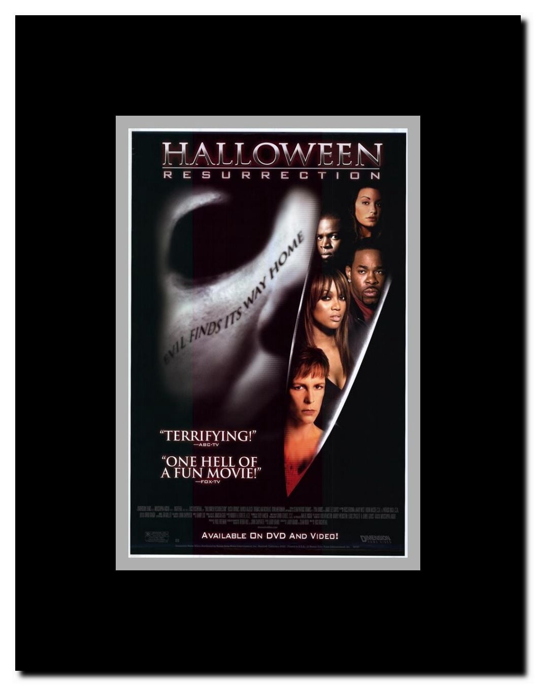 Halloween: Resurrection Framed Movie Poster