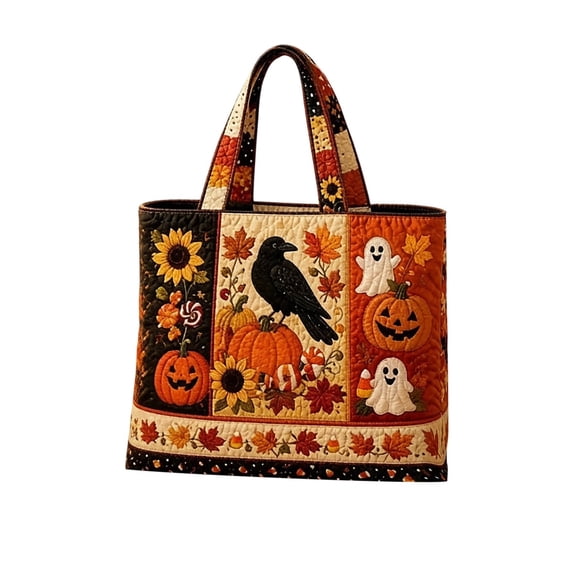 Halloween Reuseable ECO Tote Bags Trick or Treat Candy Bags For Shopping Work