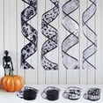 thumbnail image 1 of Halloween Ribbon Wired 2.5in Value Multipack for Wreath Gift Party Fall Decor by OVFUIZ, 1 of 7