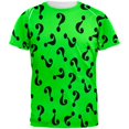 thumbnail image 1 of Halloween Riddle Me This Costume All Over Adult T-Shirt - Large, 1 of 2