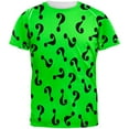 thumbnail image 1 of Halloween Riddle Me This Costume All Over Adult T-Shirt - Medium, 1 of 2