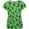 thumbnail image 1 of Halloween Riddle Me This Costume All Over Womens T-Shirt - X-Large, 1 of 2