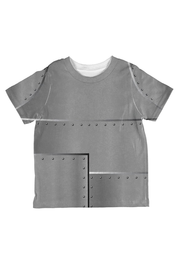 Halloween Robot Rivets Costume Steel All Over Toddler T Shirt Multi 6T