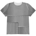 thumbnail image 1 of Halloween Robot Rivets Costume Steel All Over Youth T Shirt Multi YLG, 1 of 2
