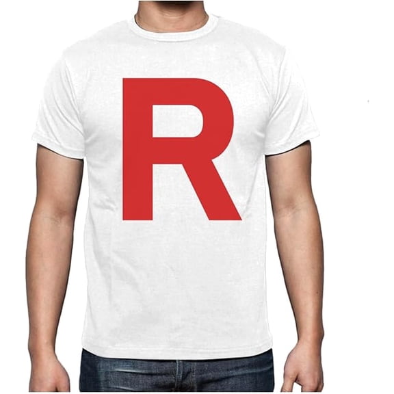 Halloween Rocket-Inspired Men’s T-Shirt – Easy Costume for Halloween, DIY Cosplay, Anime Convention, Gift Idea for Husband, Boyfriend, Dad, or Friend