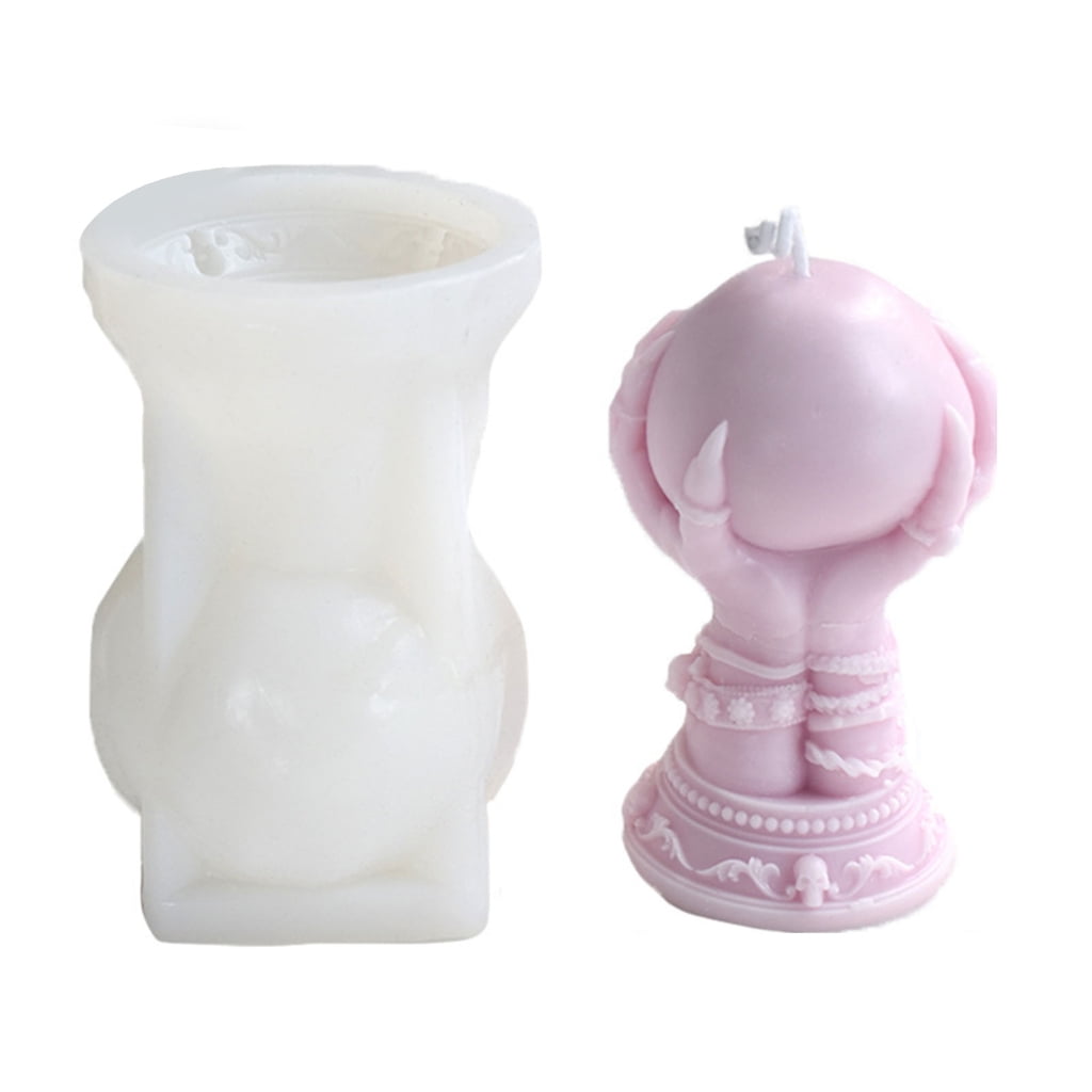 Halloween Rose Hand Silicone Mold DIY Crafts Project Reusable Soap Candle Plaster Chocolate Baking Tool Supplies