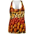 thumbnail image 1 of Halloween Rows of Pumpkins All Over Womens Racerback Tank Top - Medium, 1 of 2