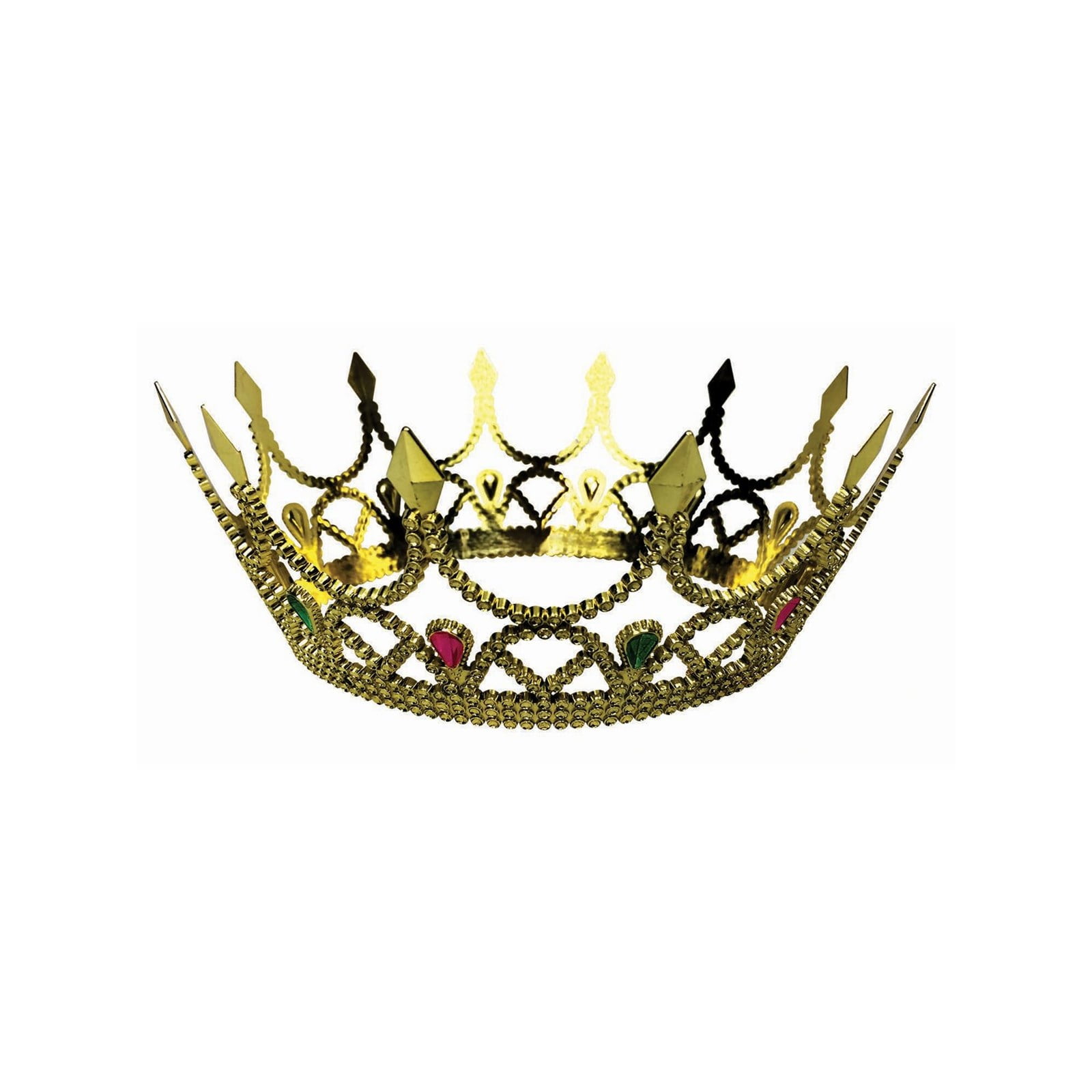 Disney On Ice Mickey Mouse Ears Jeweled Crown / Tiara Plastic Gold
