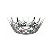 Halloween Royal Queen Crown - Silver