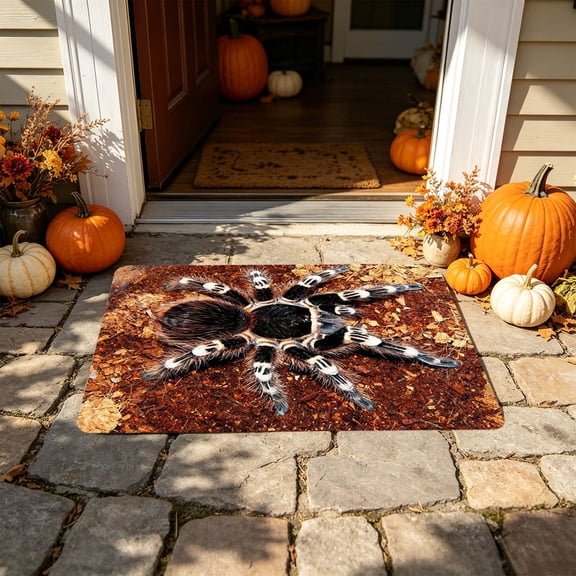 Halloween Rug, Universal Style Decor Carpet, Practical Halloween Bath Mat, Anti-slip Shower Floor Mat