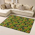 thumbnail image 1 of Halloween Rugs for Living Room, fun pumpkin halloween Halloween Decor Area Rug Rugs 63x48in, Non Slip Carpet Floor Mat, Halloween Decorations Rug Kids Room Home Decor, 1 of 5