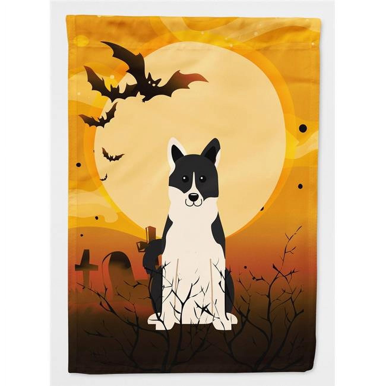 Halloween Russo-European Laika Spitz Flag Canvas House Size