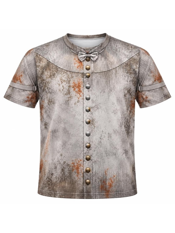 Halloween Rusty Reliable Tin Man All Over Mens Costume T Shirt
