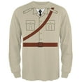 thumbnail image 1 of Halloween Safari Explorer Dr. Livingstone Costume Mens Long Sleeve T Shirt Sand X-LG, 1 of 2