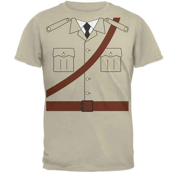 Halloween Safari Explorer Dr. Livingstone Costume Mens T Shirt Sand 2XL