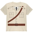 thumbnail image 1 of Halloween Safari Explorer Dr. Livingstone Costume Youth T Shirt Natural YXL, 1 of 2