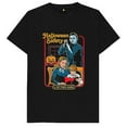 thumbnail image 1 of Halloween Safety A Sitters Guide Horror T Shirt Unisex tee, 1 of 2