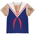 thumbnail image 1 of Halloween Sailor Man Costume All Over Youth T Shirt Multi YLG, 1 of 2