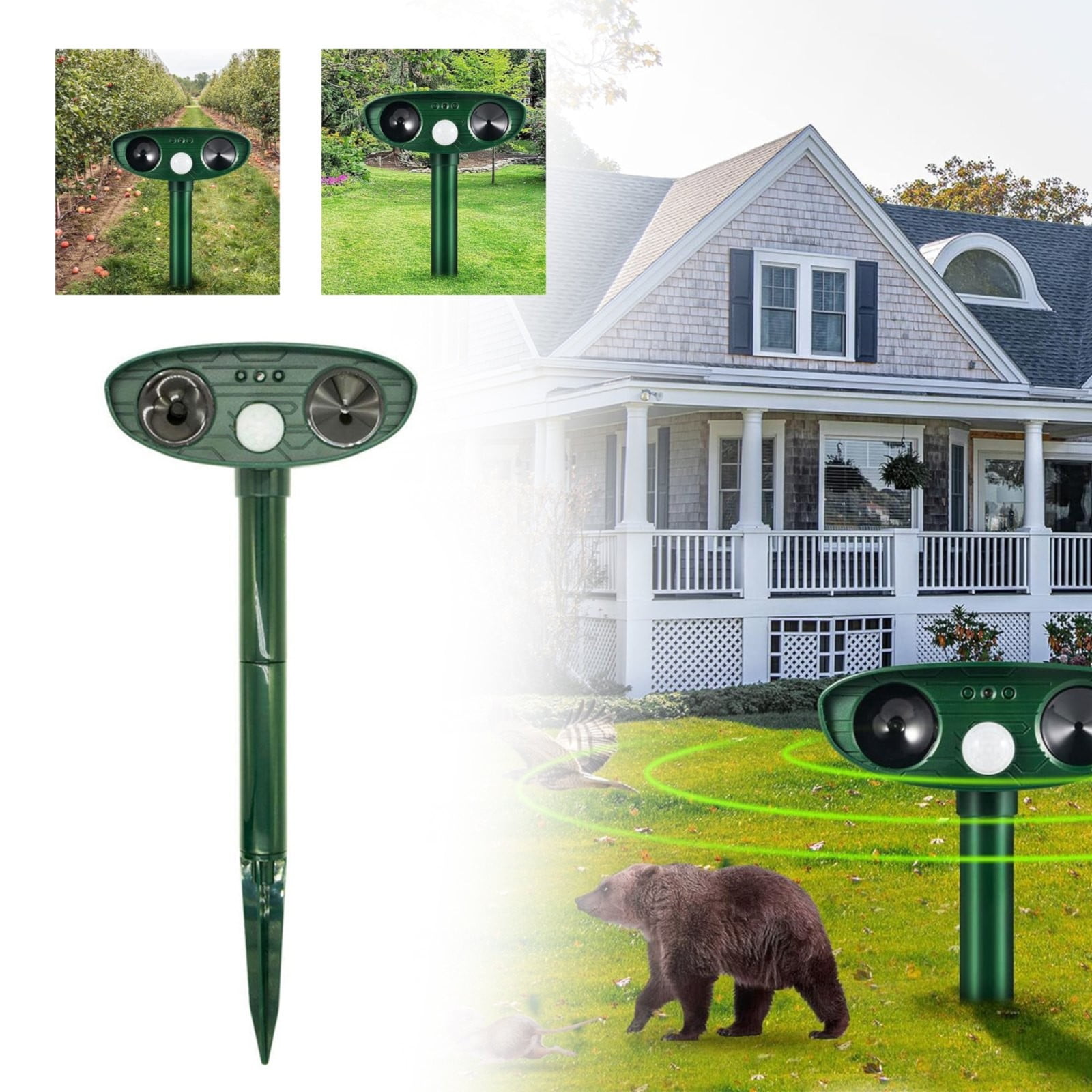 Halloween Sale 2024 GardenPest Control,Animal Outdoor Cat Deer With PIR ...