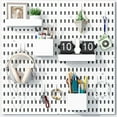 Halloween Sale 2024 GardenRack,White Pegboard Wall Organizer，Wall Mount