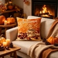 thumbnail image 1 of Halloween Sale Clearance!Fall Decor, Thanksgiving And Fall Pillow Covers 18x18 Inch Fall Pumpkin Maple Leaf Throw Pillowcase Case For Thanksgiving Pillow Rural Couch Sofa Bed Indoor Outdoor Decor, 1 of 6