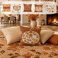 thumbnail image 1 of Halloween Sale Clearance!Fall Decor, Thanksgiving And Fall Pillow Covers 18x18 Inch Fall Pumpkin Maple Leaf Throw Pillowcase Case For Thanksgiving Pillow Rural Couch Sofa Bed Indoor Outdoor Decor, 1 of 8