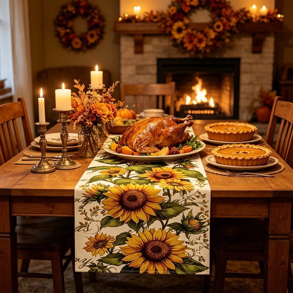 Halloween Sale Clearance!Fall Decorations for Home, Thanksgiving Decorative Tablecloth And Table Banners Independence Day Patriotic Table Linen Set Dining Table Home Decoration