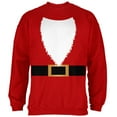 thumbnail image 1 of Halloween Santa Claus Costume Mens Sweatshirt Red SM, 1 of 1