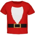 thumbnail image 1 of Halloween Santa Claus Costume Toddler T Shirt Red 2T, 1 of 1
