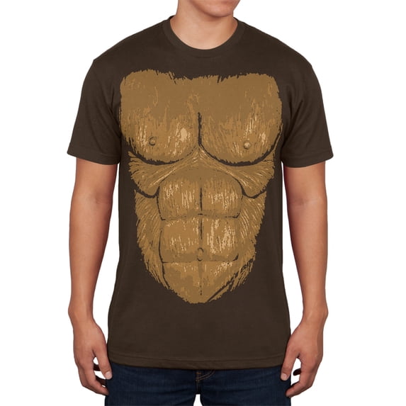 Halloween Sasquatch Bigfoot Costume Mens T Shirt